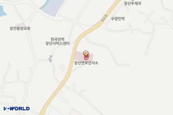 장산면보건지소 위치 지도 — 전남광주통합특별시 신안군 장산면 장산로 326