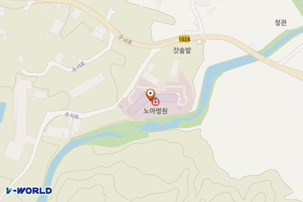 노아병원 위치 지도 — 경상남도 양산시 상북면 수서로 349-17