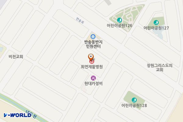 희연빌딩 위치 지도 — 경상남도 창원시 성산구 원이대로393번길 25