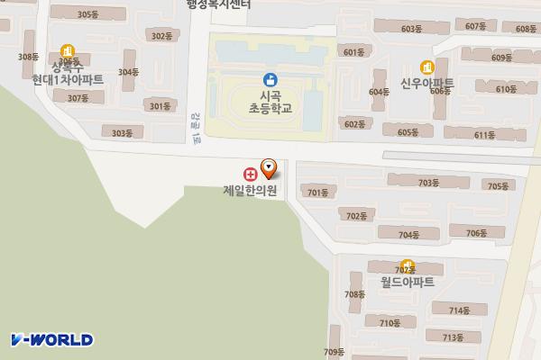 월드스포션 위치 지도 — 경기도 안산시 상록구 감골1로 35