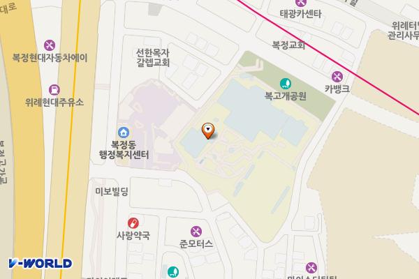 서울국제학교 위치 지도 — 경기도 성남시 수정구 성남대로1518번길 15
