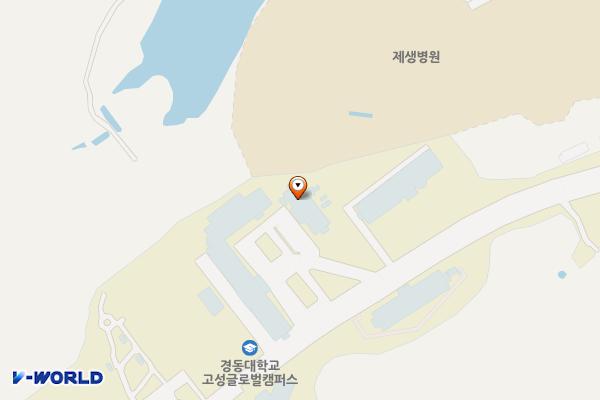 경동대학교 고성캠퍼스 위치 지도 — 강원특별자치도 고성군 토성면 봉포4길 46