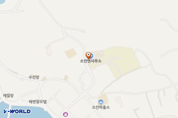 완도 소안면사무소 위치 지도 — 전남광주통합특별시 완도군 소안면 비자2길 38-3