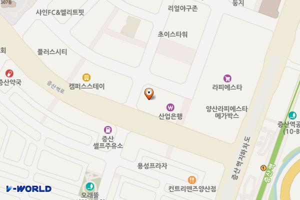 재승프라자 위치 지도 — 경상남도 양산시 물금읍 증산역로 163