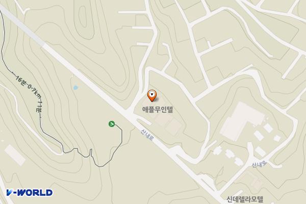 애플무인텔 위치 지도 — 충청남도 금산군 추부면 산내로 46