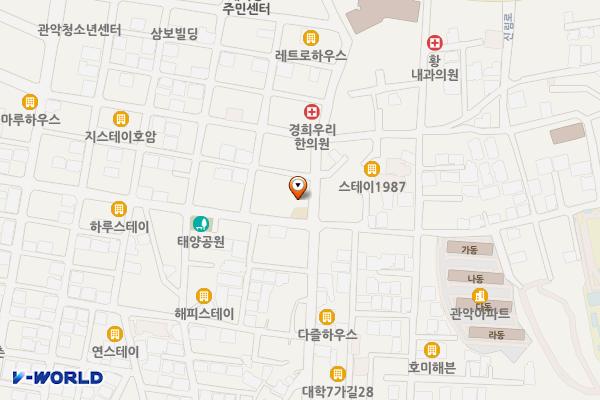 한국폴리텍대학항공캠퍼스 위치 지도 — 경상남도 사천시 대학길 46