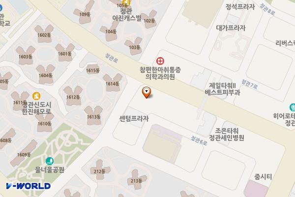 마치빌딩 위치 지도 — 부산광역시 기장군 정관읍 정관로 560