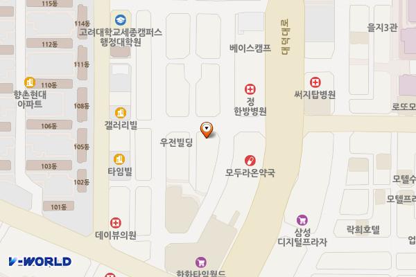둔산로31번길 / 갤러리아백화점 옆 위치 지도 — 대전광역시 서구 대덕대로233번길 17