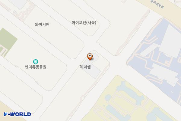제너셈주식회사 위치 지도 — 인천광역시 연수구 송도과학로84번길 24
