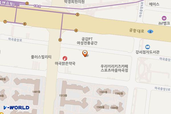 그랑트윈타워A관리단 위치 지도 — 서울특별시 강서구 마곡중앙4로 10