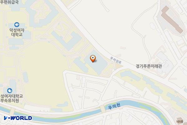 덕성여자대학교 위치 지도 — 서울특별시 도봉구 우이천로 409
