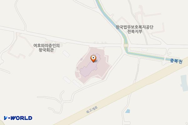 연수요양병원 위치 지도 — 전북특별자치도 전주시 완산구 쑥고개옛길 118