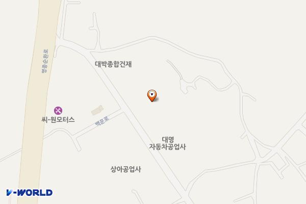 풍림명품물산 위치 지도 — 인천광역시 영종구 백운로 574