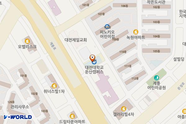 대덕대로176 노상주차장 위치 지도 — 대전광역시 서구 대덕대로176번길59