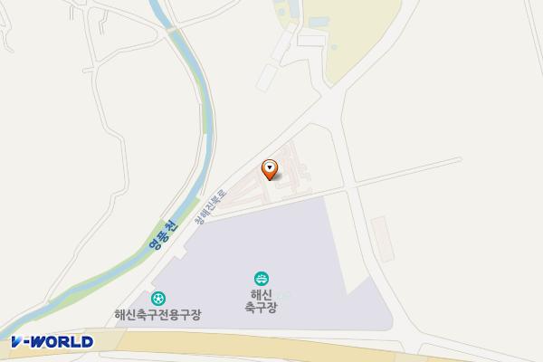 완도 스마트치유센터 위치 지도 — 전남광주통합특별시 완도군 군외면 청해진북로 592