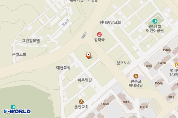 다모아프라자 위치 지도 — 경기도 남양주시 경춘로1256번길 6