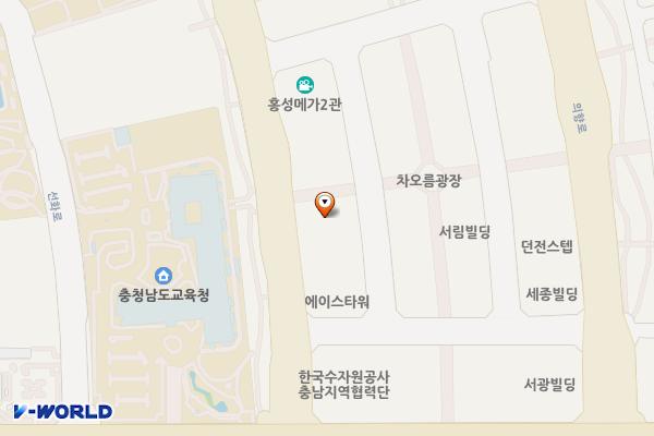내포드림월드주식회사 위치 지도 — 충청남도 홍성군 홍북읍 청사로 158