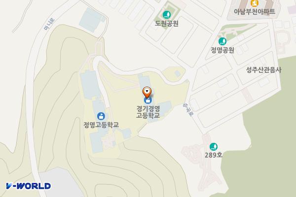 경기경영고등학교 위치 지도 — 경기도 부천시 소사구 심곡로 100