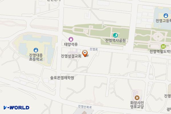 김해라이프스포츠센터 위치 지도 — 경상남도 김해시 진영읍 진영로 132