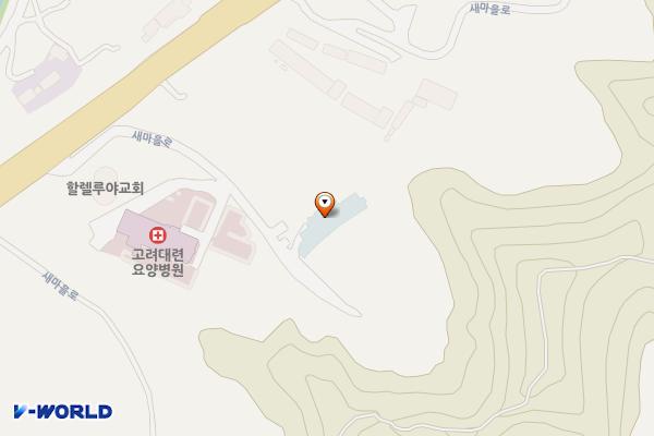 포항대련골프클럽 위치 지도 — 경상북도 포항시 북구 흥해읍 새마을로 318-19