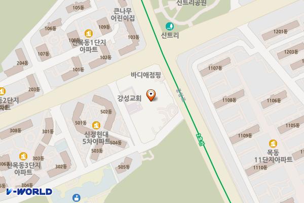 복합메디컬타운 위치 지도 — 서울특별시 양천구 중앙로 181