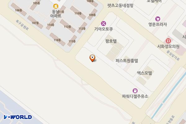 시흥서해그린스포렉스 위치 지도 — 경기도 시흥시 옥구상가1길 37