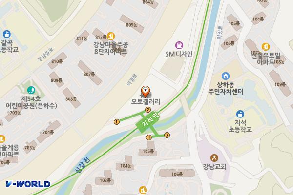유한회사알파디렉션 위치 지도 — 경기도 용인시 기흥구 어정로 36