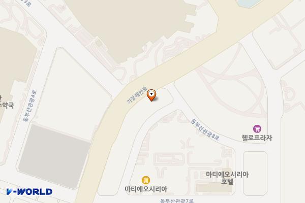 기장큐리오시티상가관리단 위치 지도 — 부산광역시 기장군 기장읍 기장해안로 128