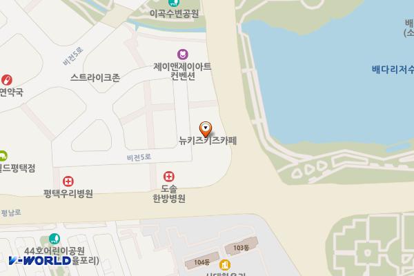 평택좋은프라자5차 위치 지도 — 경기도 평택시 비전5로 20-36