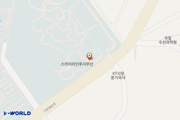 스카이라인루지부산 위치 지도 — 부산광역시 기장군 기장읍 기장해안로 205