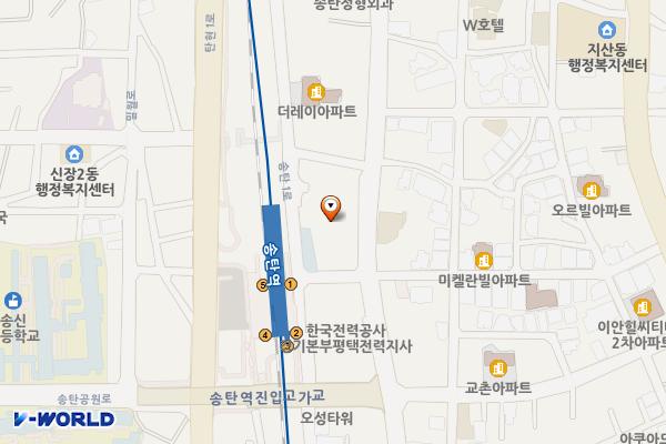 평택클래시아 위치 지도 — 경기도 평택시 탄현로 261