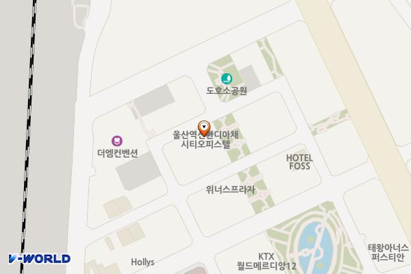 울산신한디아채시티 위치 지도 — 울산광역시 울주군 삼남읍 도호1길 30-24