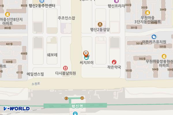 고양로터스플레이스 위치 지도 — 경기도 고양시 덕양구 충장로 8