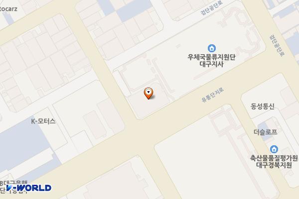 대구복합건축자재관 위치 지도 — 대구광역시 북구 유통단지로 103