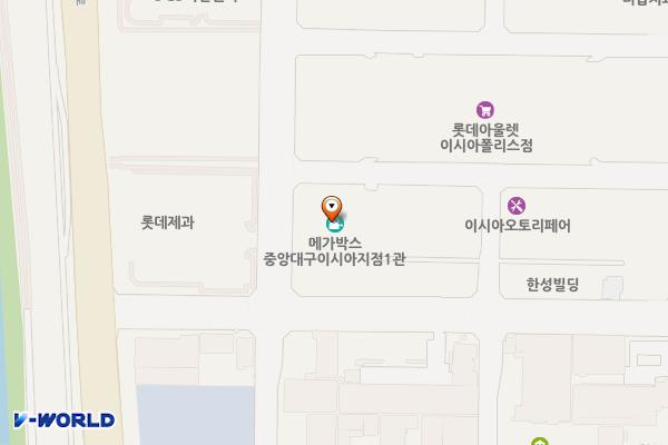 대구메가맥스타워 위치 지도 — 대구광역시 동구 팔공로49길 51