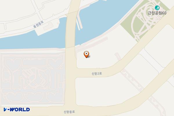 다인로얄팰리스부산신항2차 위치 지도 — 경상남도 창원시 진해구 신항2로 114