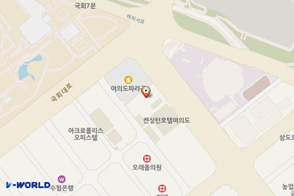 영등포기독교한국침례회 위치 지도 — 서울특별시 영등포구 국회대로76길 10