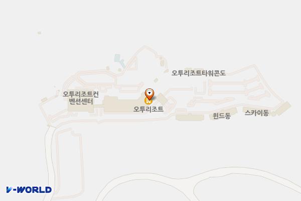 오투리조트스키장 위치 지도 — 강원특별자치도 태백시 서학로 861