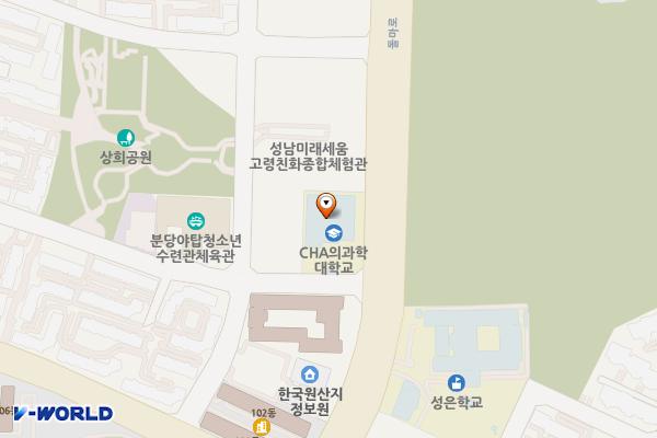 성광학원종합연구소 위치 지도 — 경기도 성남시 분당구 벌말로30번길 43