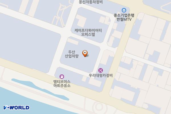 중앙하이츠마레오피스텔 위치 지도 — 경기도 안산시 단원구 시화호수로841번길 6-17