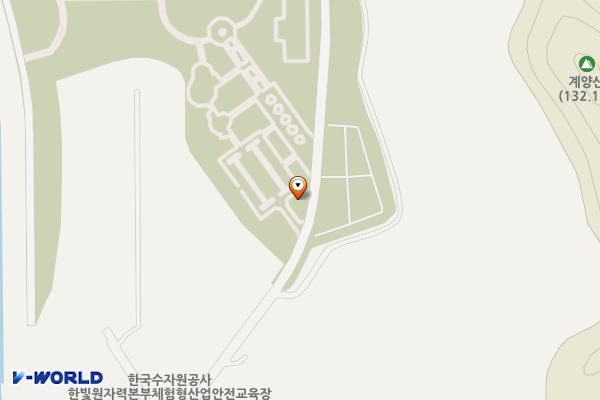 한빛원자력본부 위치 지도 — 전남광주통합특별시 영광군 홍농읍 홍농로 846