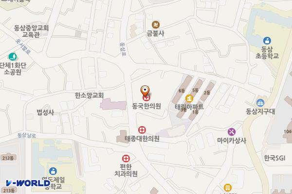 부산한나타워 위치 지도 — 부산광역시 영도구 동삼로 56