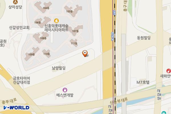 토요타 수원 전시장/서비스 위치 지도 — 경기도 용인시 기흥구 중부대로 321