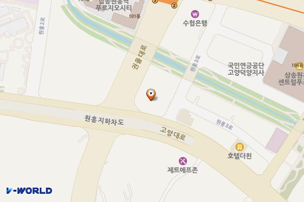 고양클래시아더퍼스트 위치 지도 — 경기도 고양시 덕양구 권율대로 656