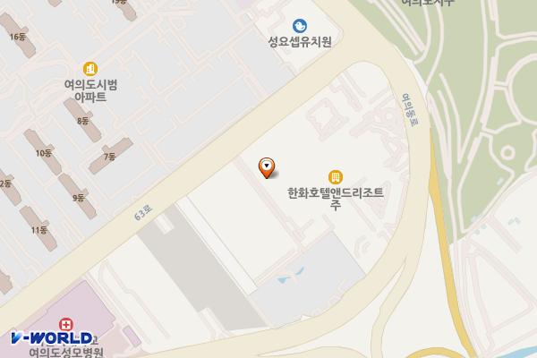 영등포라이프오피스텔 위치 지도 — 서울특별시 영등포구 63로 40