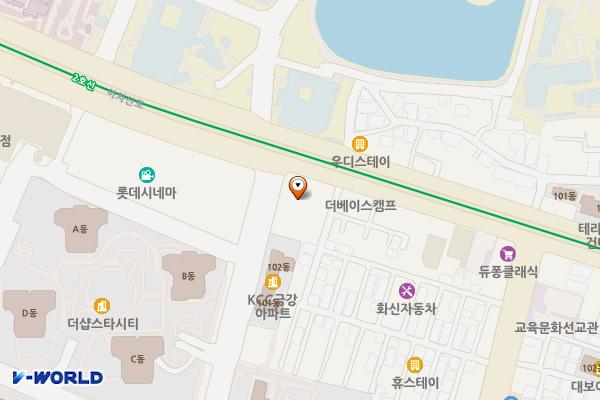 건국대학교총동문회 위치 지도 — 서울특별시 광진구 아차산로36길 5