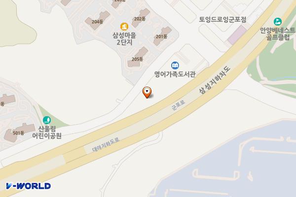 상훈오피스텔 위치 지도 — 경기도 군포시 군포로 291
