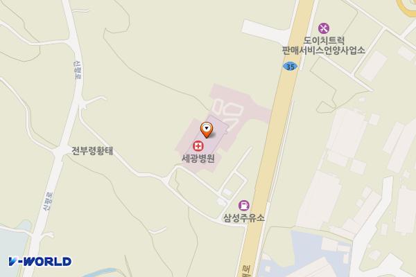 울산세광병원 위치 지도 — 울산광역시 울주군 삼남읍 반구대로 15