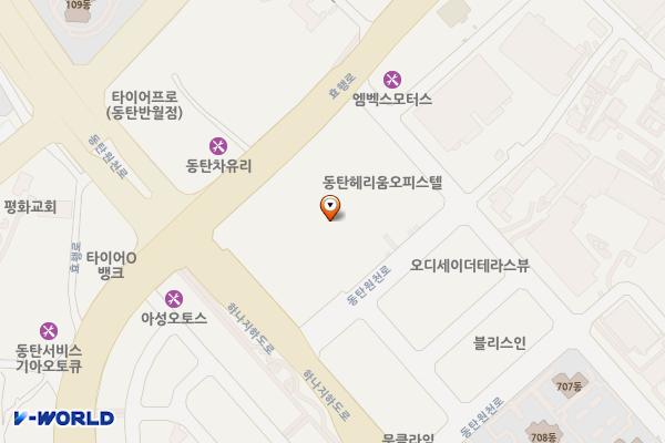 동탄퍼스트빌스타 위치 지도 — 경기도 화성시 동탄구 동탄원천로 354-11