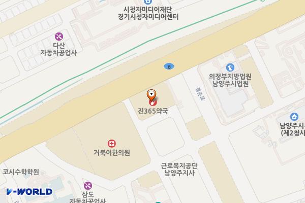 남양주다산지금데시앙스튜디오 위치 지도 — 경기도 남양주시 경춘로 498